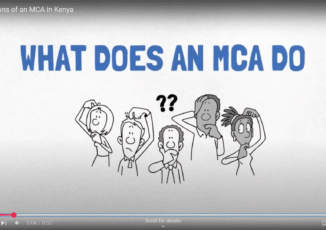 Functions of an MCA in Kenya